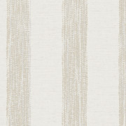 Papier peint intissé Large Rayure Plumetis beige gris - Aristide - Lutèce - 487-1