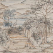 Papier peint intissé Paysage bleu gris - Aristide - Lutèce - 484-4
