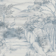 Papier peint intissé Paysage bleu - Aristide - Lutèce - 484-2