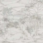 Papier peint intissé Paysage graphite beige - Aristide - Lutèce - 484-1