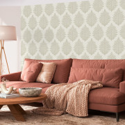 Papier peint intissé Feuille de Palmier beige - Aristide - Lutèce - 3853-2