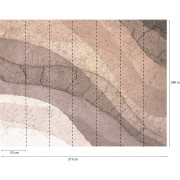 Panoramique vinyle sur intissé Pigment Naturel - 371X280cm - Panoramag - Lutèce - 56240207p