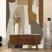 Panoramique vinyle sur intissé Nuance marron - 159X280cm - Panoramag - Lutèce - 56240308p