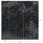 Panoramique intissé Cube noir - 265X280cm - Panoramag - Lutèce - 51247009p