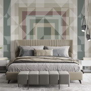 Panoramique intissé Illusion pastel - 265X280cm - Panoramag - Lutèce - 51247504p