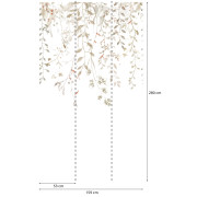 Panoramique vinyle sur intissé Harmonie beige - 159X280cm - Panoramag - Lutèce - 51252907p