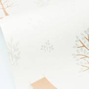 Papier peint intissé Scouty vert d'eau - Happy Kids Club - Caselio - HKC107660754