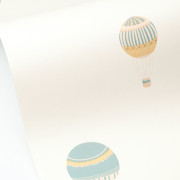 Papier peint intissé Balloon Adventure - Happy Kids Club - Caselio - HKC107654689