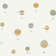 Papier peint intissé Balloon Adventure - Happy Kids Club - Caselio - HKC107654689