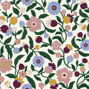 Papier peint intissé Capucine violet - Happy Kids Club - Caselio - HKC107630426