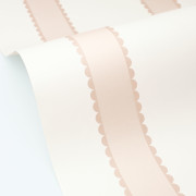 Papier peint intissé Happy Feston rose - Happy Kids Club - Caselio - HKC107610431