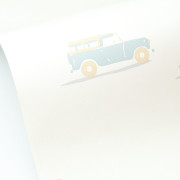 Papier peint intissé Pick Up bleu beige - Happy Kids Club - Caselio - HKC107570618