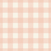 Papier peint intissé Victoria Vichy rose layette - Happy Kids Club - Caselio - HKC104420435