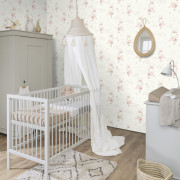 Papier peint intissé Ballerie Lapine - Kids World II - Rasch - 301656