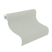 Papier peint intissé Uni vert - Kids World II - Rasch - 252835