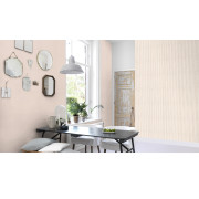 Papier peint intissé Rayure Aquarelle beige - Kids World II - Rasch - 252774