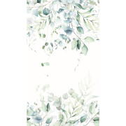 Panoramique intissé Eucalyptus vert - 159X280cm - Kids World II - Rasch - 364859