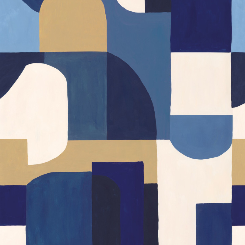 Panoramique intissé Solena bleu - 250X280cm - Blue Shades - Caselio - BLS107536201