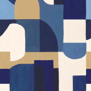 Panoramique intissé Solena bleu - 250X280cm - Blue Shades - Caselio - BLS107536201