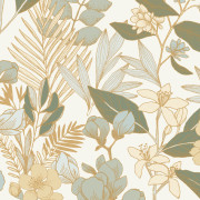 Papier peint intissé May bleu vert - Blue Shades - Caselio - BLS101857320