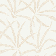 Papier peint intissé Filara Blanc Doré- Blue Shades - Caselio - BLS107460020