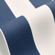 Papier peint Vinyle sur intissé Linen Lines Bleu Marine- Blue Shades - Caselio - BLS104046269