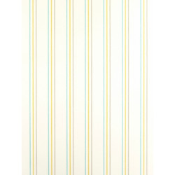 Papier Peint Rayures bleu, vert et gris - ARC-EN-CIEL - Casadeco - CFT25567206