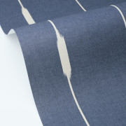 Papier peint Vinyle sur intissé Ikara Bleu Denim - Blue Shades - Caselio - BLS107776110