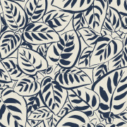Papier peint Vinyle sur intissé Caluna Bleu Nuit- Blue Shades - Caselio - BLS107556012