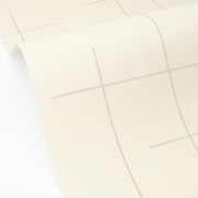 Papier peint Vinyle sur intissé Elina Taupe- Blue Shades - Caselio - BLS107521100