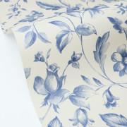 Papier peint Vinyle sur intissé Pastelia Bleu porcelaine - Blue Shades - Caselio - BLS107506110