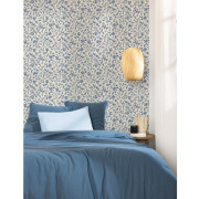 Papier peint Vinyle sur intissé Pastelia Bleu porcelaine - Blue Shades - Caselio - BLS107506110