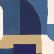 Panoramique intissé Solena bleu - 250X250cm - Blue Shades - Caselio - BLS107536206