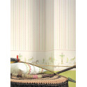 Papier Peint Rayures vert - ARC-EN-CIEL - Casadeco - CFT25477312