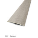 0,93mx41mm  - Barre de seuil finition bois - fixation invisible multi-niveaux plaxés Harmony - DINAC