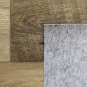 Sol PVC - VALLEY 162M parquet vintage chêne moyen et chanfrein noir - Optima Silvertex - BEAUFLOR - rouleau 4M