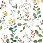 Papier peint intissé Chèvrefeuille sauvage- Le Beau Jardin - Casadeco - BJAR202557123