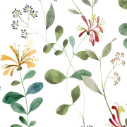 Papier peint intissé Chèvrefeuille sauvage- Le Beau Jardin - Casadeco - BJAR202557123