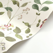 Papier peint intissé Chèvrefeuille sauvage- Le Beau Jardin - Casadeco - BJAR202557123