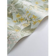 Papier peint intissé Songe de Jasmin céladon - Le Beau Jardin - Casadeco - BJAR202566025