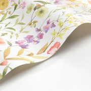 Papier peint intissé Fleurs des champs Bouquet- Le Beau Jardin - Casadeco - BJAR87650825