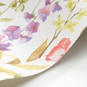 Papier peint intissé Fleurs des champs Bouquet- Le Beau Jardin - Casadeco - BJAR87650825
