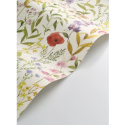 Papier peint intissé Fleurs des champs multicolore intense - Le Beau Jardin - Casadeco - BJAR87652874