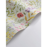Papier peint intissé Fleurs des champs bleu doux - Le Beau Jardin - Casadeco - BJAR87656172