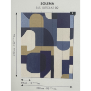 Panoramique intissé Solena bleu - 250X310cm - Blue Shades - Caselio - BLS107536202