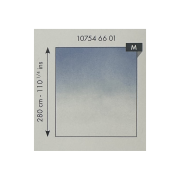Panoramique intissé Azura Bleu - 250x280cm - Blue Shades - Caselio -BLS107546601
