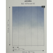 Panoramique intissé Azura Bleu - 250X310cm - Blue Shades - Caselio -BLS107546602