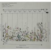 Panoramique intissé Eclosion Printanière 400x280cm - Le Beau Jardin - Casadeco - BJAR202617411