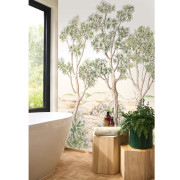 Panoramique vinyle sur intissé Terre d'acacias vert feuillage - 200X310cm - Wonderwalls 3 - Casadeco - WDWT202217704V