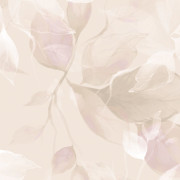 Panoramique vinyle sur intissé Souffle Végétal rose nude - 200X250cm - Wonderwalls 3 - Casadeco - WDWT202284505V